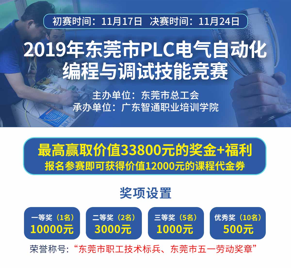 東莞市PLC電氣自動化編程與調試技能競賽01
